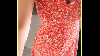 Milf in a amazing dress