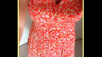 Milf in a amazing dress