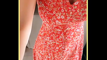 Milf in a amazing dress