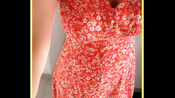 Milf in a amazing dress