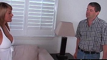 Milf licks all over his balls 11