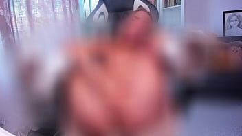 Finger masturbation on a chair foot fetish