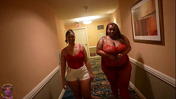 Gibby the clown fucks a bbw and her girlfriend after meeting them in the hallway of a hotel Gibby the clown fucks a bbw and her girlfriend after meeting them in the hallway of a hotel