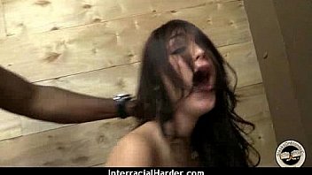 Creamy tight snatch white riding black 2