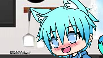 Gacha heat bule cat 18