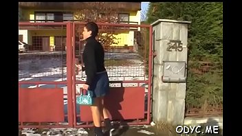 Boner sucking by a hot brunette zafira