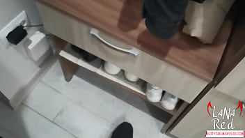 Slut sensual sucked stranger's big cock to cumshot treason after club lana red