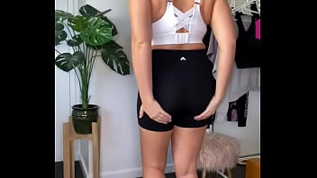 Brooke nichole lee bante em suas nadegas