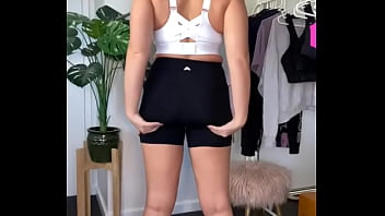 Brooke nichole lee bante em suas nadegas