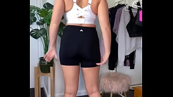 Brooke nichole lee bante em suas nadegas