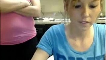 2 cute girls stripping