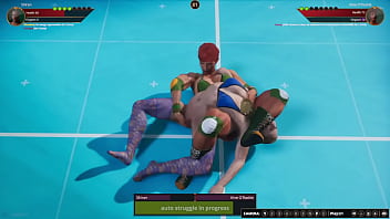 Shiran vs aine nf3d lesbian sexual combat battle