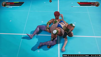 Shiran vs aine nf3d lesbian sexual combat battle