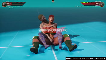 Shiran vs aine nf3d lesbian sexual combat battle