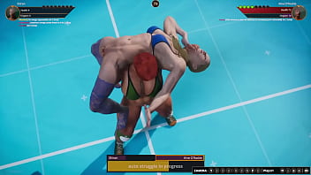 Shiran vs aine nf3d lesbian sexual combat battle