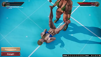 Shiran vs aine nf3d lesbian sexual combat battle