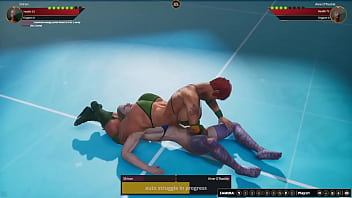 Shiran vs aine nf3d lesbian sexual combat battle