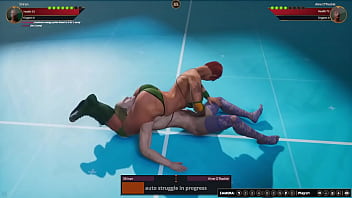 Shiran vs aine nf3d lesbian sexual combat battle