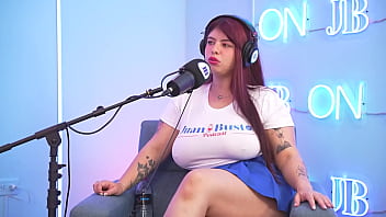 Psychologist screams with pleasure as her giant breasts bounce around