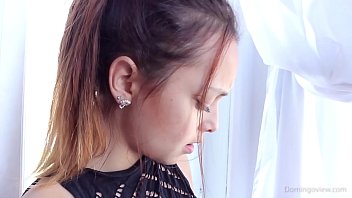 Big dildo and real orgasm