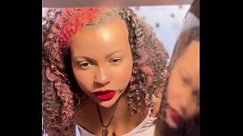 Giantess bbw ebony fart and vore fantasy with tiny husband