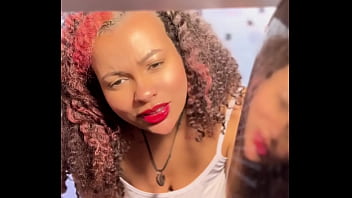 Giantess bbw ebony fart and vore fantasy with tiny husband