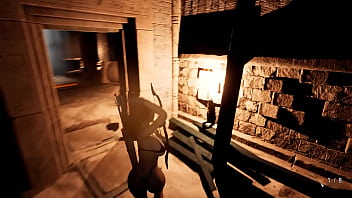 An ancient runic dildo smashed lara's skilled ass 3d hentai