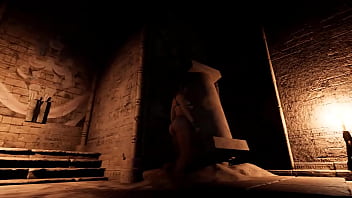 An ancient runic dildo smashed lara's skilled ass 3d hentai