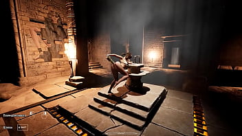 An ancient runic dildo smashed lara's skilled ass 3d hentai