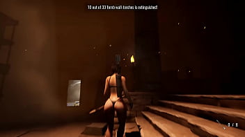 An ancient runic dildo smashed lara's skilled ass 3d hentai