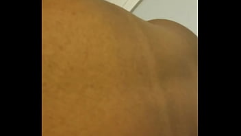 Giving good neck before shower Giving good neck before shower