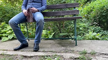 The lustful step son wanted his step mother's panties with fresh urine he got them from her