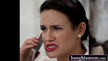 From sinful viewing to lustful doing with two curvy stepmoms