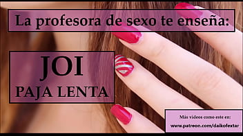 Como pajearse siguiendo las ordenes de la maestra del sexo