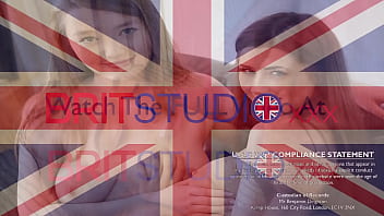 British 18 year old's 1st blowbang