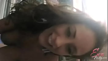 Milf makes private video while tanning