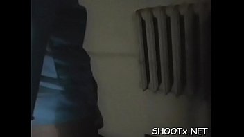 He works out his sweet girl's pussy with a gifted weenie