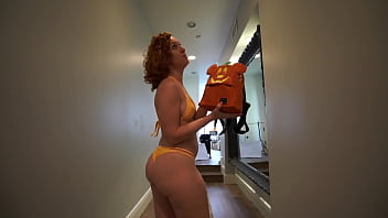 Walking ass bikini