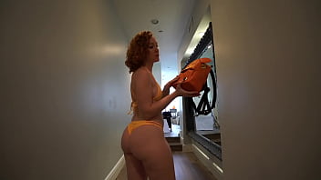 Walking ass bikini