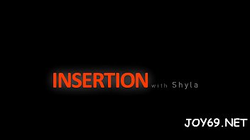 Elegant legal age teenager in a softcore play