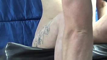 Juicy brunette rides a cock on camera