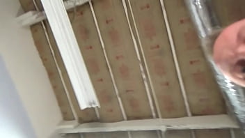 Juicy brunette rides a cock on camera