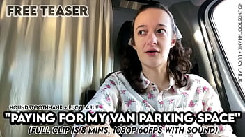 Paying for my van parking space