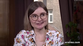 Sexy german honey emily first ersties appearance