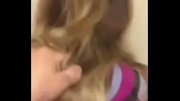 Girl sucking dick guuuuud in the bathroom
