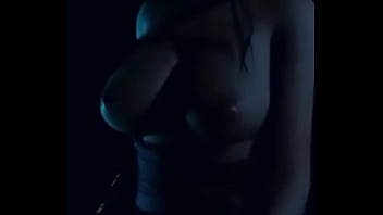 Huge boobs moaning 3d