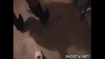 Sexy young tanya awards male with sex