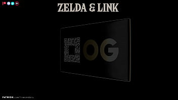 Link and zelda doggiestyle under the tree