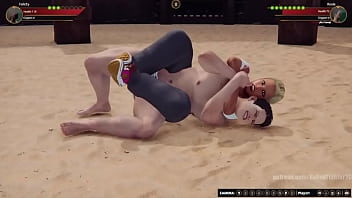 Felicity vs rosie nf3d mixed mma combat femdom