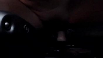 Brazilian babe fucking by dildo machine on webcam